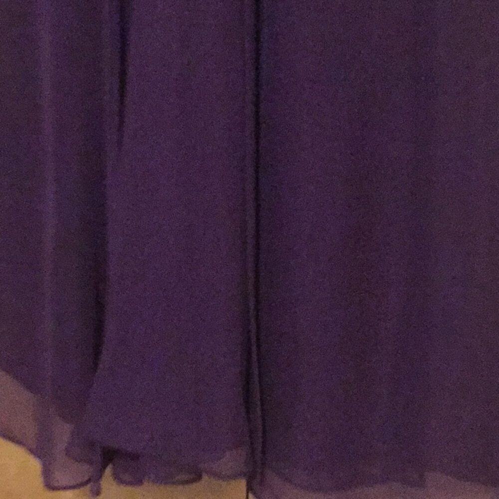 - BCBGmaxazria two tone chiffon pleated grap… - Picture 10 of 14
